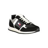 Tommy Hilfiger Black Polyester Men Sneaker